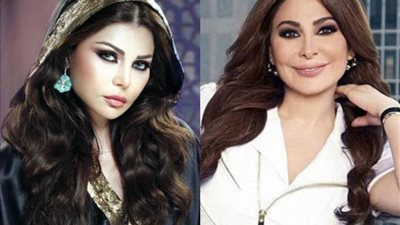 إليسا تفاجئ هيفاء وهبي في عيد ميلادها الـ51