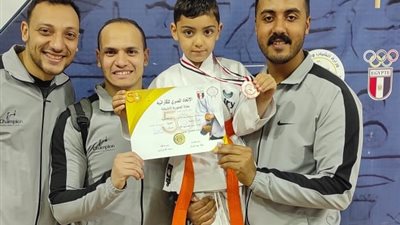 لاعبو سيتي كلوب يحصدون 6 ميداليات في اليوم الأول لبطولة الجمهورية للكاراتيه