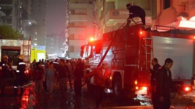 الحماية المدنية تتمكن من السيطرة على حريق داخل شقة سكنية بالعجوزة
