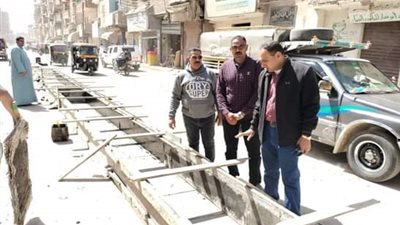 محافظ الشرقية يتابع مشروعات مدينة منيا القمح