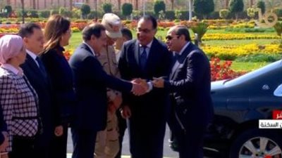 الرئيس السيسي:  إنشاء مجمع الأسمدة الأزوتية نتيجة لتوفر الغاز