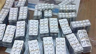 ضبط 24500 قرص مخدر في سيارة نقل بمدينة الشيخ زايد
