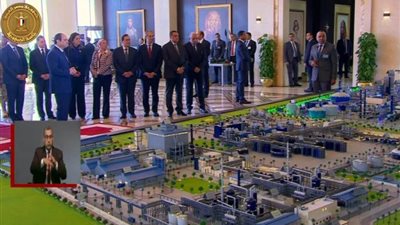 تفاصيل افتتاح الرئيس السيسي لـ مجمع الأسمدة الأزوتية بالعين السخنة