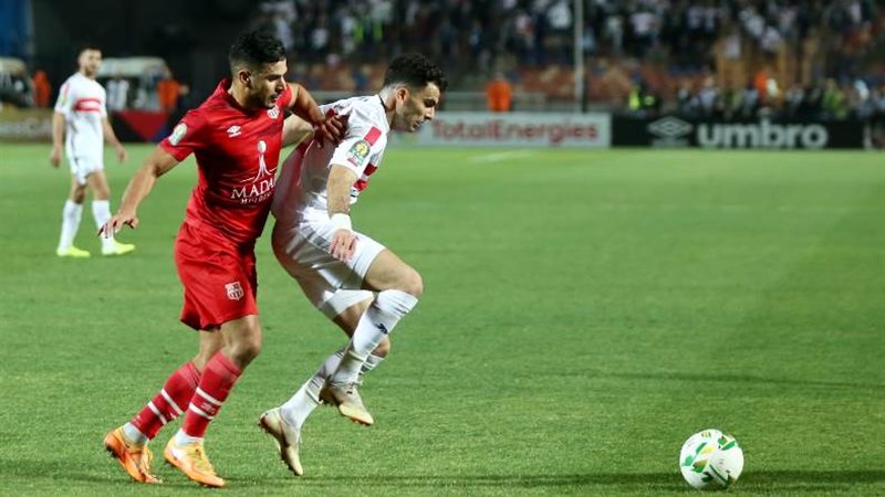  الزمالك وشباب بلوزداد