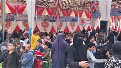 بتوزيع 70 ألف كرتونة.. مجموعة أبناء سيناء تشارك في مبادرة كتف في كتف