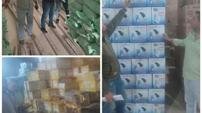 تموين البحيرة يواصل حملاته لضبط المنظفات مجهولة المصدر 
