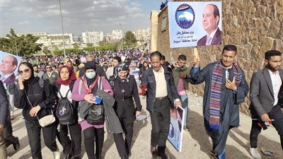 صور.. حزب مستقبل وطن أسيوط يشارك في مبادرة التحالف الوطني كتف في كتف 