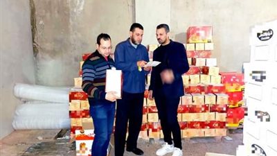 البحيرة تواصل حملاتها لضبط السلع مجهولة المصدر 