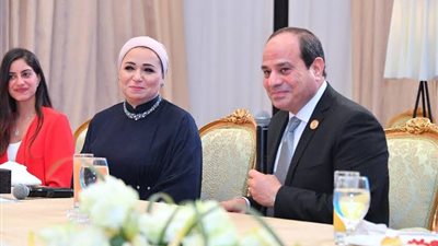 الرئيس السيسي وقرينته يشهدان احتفالية المرأة المصرية والأم المثالية لعام 2023
