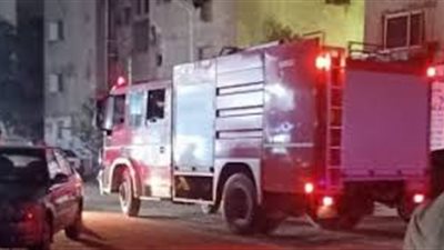  حريق يلتهم سوبر ماركت بمدينة المنشية في الإسكندرية