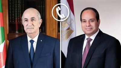 الرئيس السيسي يهنىء نظيره الجزائري بحلول شهر رمضان