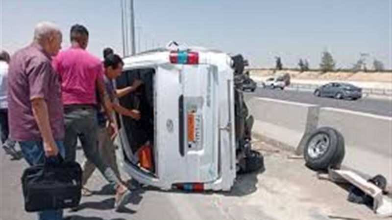 انقلاب ميكروباص بمحافظة