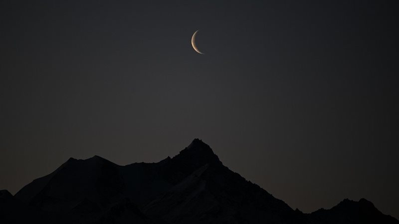 تعذر رؤية هلال رمضان