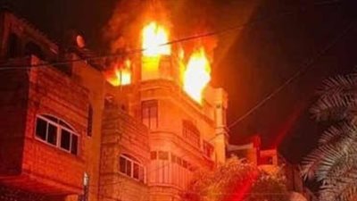 مصرع زوجين جراء نشوب حريق بشقة سكنية في أوسيم