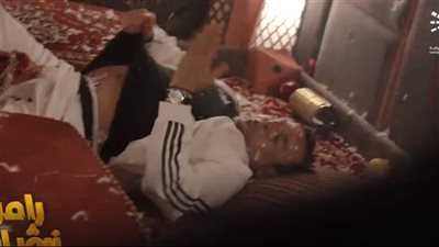 إصابة محمد فؤاد نتيجة مقلب الغسالة في برنامج رامز نيفر إند
