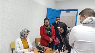وكيل صحة كفر الشيخ تتفقد الوحدات الصحية لمتابعة سير العمل 