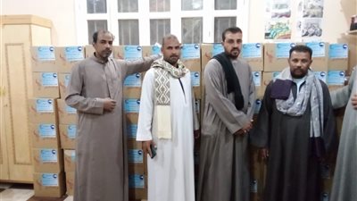 حزب مستقبل وطن يطلق مبادرة توزيع 1500 كرتونة مواد غذائية بقنا