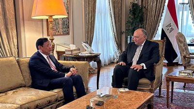 وزير الخارجية يشيد بعمق العلاقات بين مصر وكمبوديا
