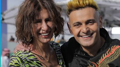 «زي سيخ الشيش الطاووق».. رامز جلال ساخرا من وزن أمينة شلباية