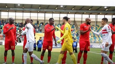 الزمالك بالزي الأبيض أمام المريخ السوداني في مباراة الجولة السادسة بدوري الأبطال 