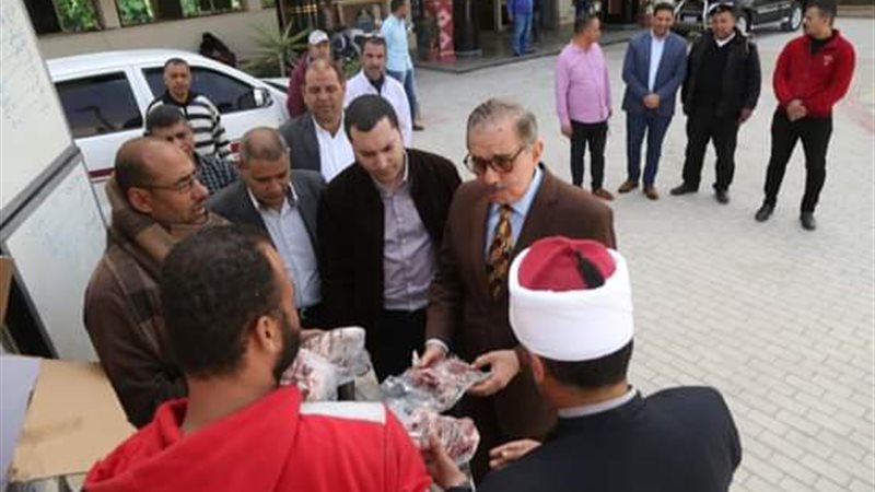 وصول 3 طن لحوم من