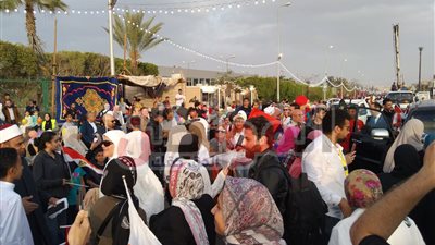 جارك هو دارك.. أطول مائدة إفطار في الشيخ زايد بمشاركة الأهالي 