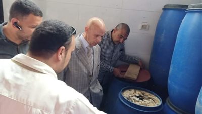 وكيل وزارة الصحة بالشرقية يقود حملة على المنشآت الغذائية بفاقوس