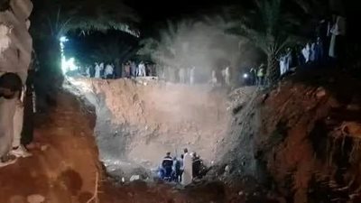 مأساة ريان تتكرر.. انتشال جثة متوفي في انهيار بئر بالمغرب بعد 12 ساعة