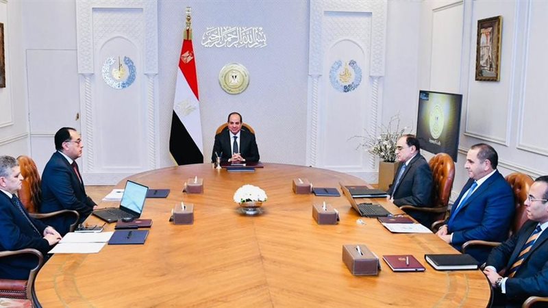 اجتماع الرئيس السيسي