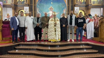 قيادات مدينة النوبارية يقدمون التهنئة بمناسبة عيد القيامة المجيد