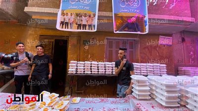 «فيصل بتفرح».. حفل إفطار جماعي يتسع لـ 10 آلاف فرد 