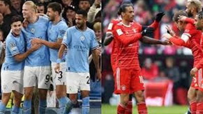  تعرف على موعد مباراة مانشستر سيتي وبايرن ميونخ بدوري الأبطال والقنوات الناقلة