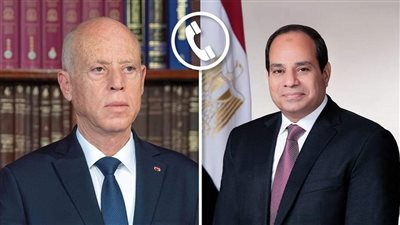 بمناسبة عيد الفطر المبارك.. الرئيس السيسي يهنئ نظيره التونسي