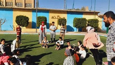 مركز شباب الغنايم بأسيوط يحتفل بفعاليات يوم اليتيم 