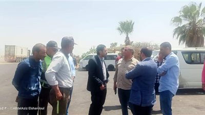 انتهاء المرحلة الأولى من مشروع توسعة وتطوير موقف سيارات النوبارية