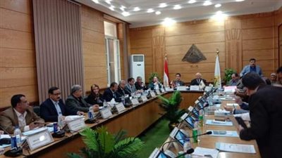 مجلس جامعة بنها يناقش الاستعدادت لامتحانات الفصل الدراسي الثاني