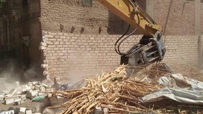 محافظ أسيوط يتابع حملات الموجة الـ 21 لإزالة التعديات على الأراضي الزراعية