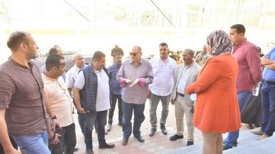 محافظ أسيوط يتفقد أعمال إنشاء مجمع خدمات المواطنين بالشامية