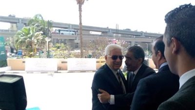 مرتضى منصور يحضر الجلسة الافتتاحية لـ الحوار الوطني