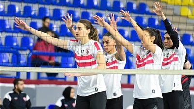 للمرة الأولى في تاريخهن.. سيدات طائرة الزمالك بطلات كأس مصر 