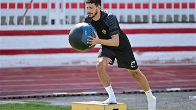 أحمد فتوح يواصل التأهيل للحاق بمباراة الزمالك القادمة