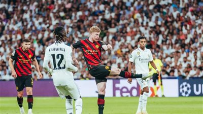 بهدف مقابل هدف.. نهاية مباراة ريال مدريد ومانشستر سيتي بدوري أبطال أوروبا 