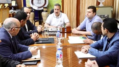 محافظ المنوفية يلتقي وفد الهيئة العربية للتصنيع