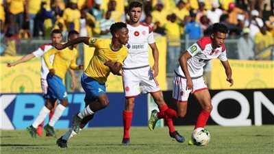 شالوليلي يقود تشكيل صن داونز أمام الوداد بنصف نهائي دوري الأبطال 