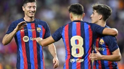 ليفاندوفسكي يقود تشكيل برشلونة المتوقع أمام إسبانيول بالدوري الإسباني