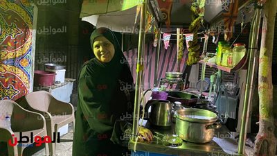 «أكل بيتي على عربية».. أم أحمد ورثت المهنة من حماتها