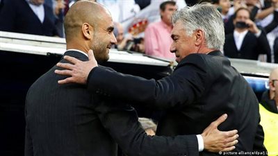 لقاء الكبار .. تاريخ مواجهات كارلو أنشيلوتي وبيب جوارديولا قبل مباراة الليلة