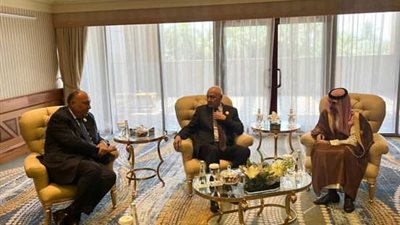 وزير الخارجية يشارك في اجتماع مجموعة الاتصال العربية الوزارية