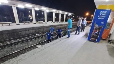 مصرع شاب داخل محطة قطار المنيا.. والسبب مجهول
