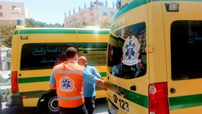 مصرع شخصين فى حوادث متفرقة بالمنيا